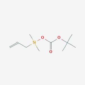 molecular formula C10H20O3Si B12523684 tert-Butyl dimethyl(prop-2-en-1-yl)silyl carbonate CAS No. 661464-02-4