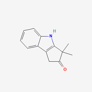 molecular formula C13H13NO B1252369 Bruceolline D 