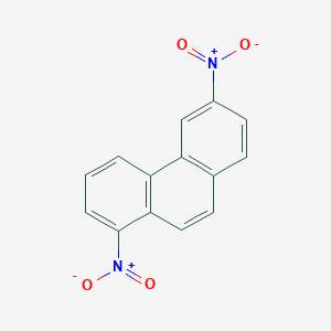 molecular formula C14H8N2O4 B125238 1,6-Dinitrophenanthrene CAS No. 159092-67-8
