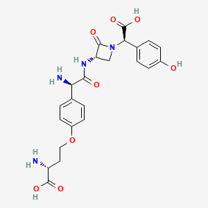molecular formula C23H26N4O8 B1252394 Antibiotic FR 29038 