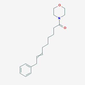 1-(Morpholin-4-YL)-9-phenylnon-7-EN-1-one