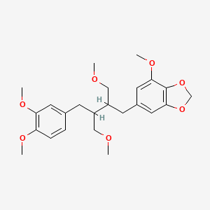 molecular formula C24H32O7 B1252397 Niranthin 