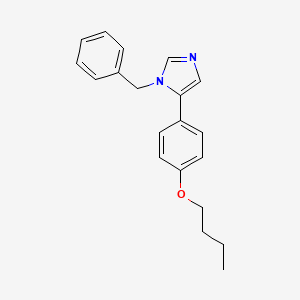 1-Benzyl-5-(4-butoxyphenyl)-1H-imidazole