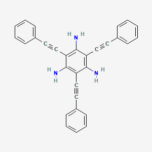 2,4,6-Tris(phenylethynyl)benzene-1,3,5-triamine