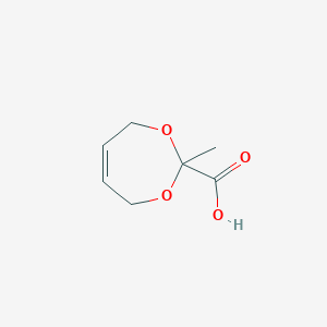 2-Methyl-4,7-dihydro-2H-1,3-dioxepine-2-carboxylic acid