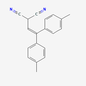 [2,2-Bis(4-methylphenyl)ethenyl]propanedinitrile