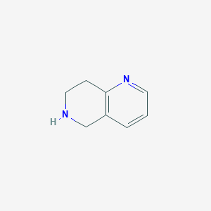 molecular formula C8H10N2 B1252419 5,6,7,8-四氢-1,6-萘啶 CAS No. 80957-68-2