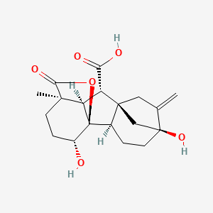 molecular formula C19H24O6 B1252427 赤霉素A60 