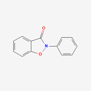 molecular formula C13H9NO2 B1252450 2-Phenyl-1,2-benzoxazol-3-one CAS No. 65685-42-9