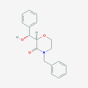 (2R)-4-Benzyl-2-[hydroxy(phenyl)methyl]morpholin-3-one