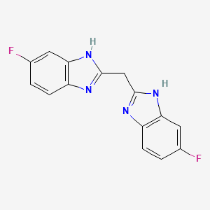 2,2'-Methylenebis(6-fluoro-1H-benzimidazole)