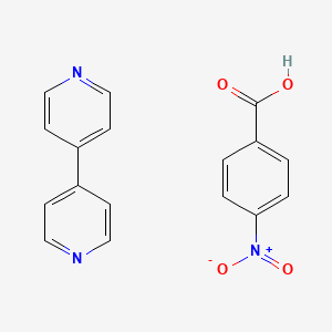 4-Nitrobenzoic acid--4,4'-bipyridine (1/1)