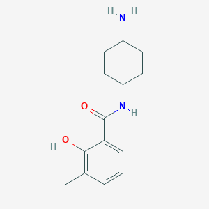 N-(4-aminocyclohexyl)-2-hydroxy-3-methylbenzamide