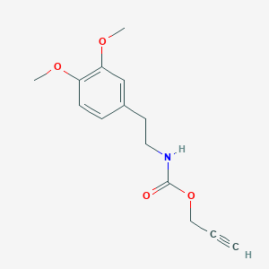 Prop-2-yn-1-yl [2-(3,4-dimethoxyphenyl)ethyl]carbamate