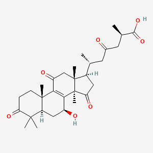 molecular formula C30H42O7 B1252462 灵芝酸 C1 CAS No. 95311-97-0