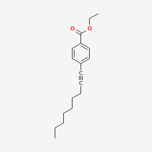 Ethyl 4-(non-1-YN-1-YL)benzoate