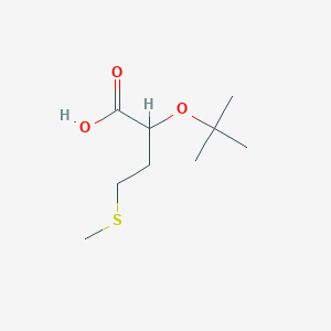 2-tert-Butoxy-4-(methylsulfanyl)butanoic acid