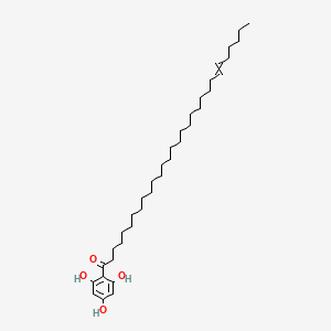1-(2,4,6-Trihydroxyphenyl)triacont-24-en-1-one