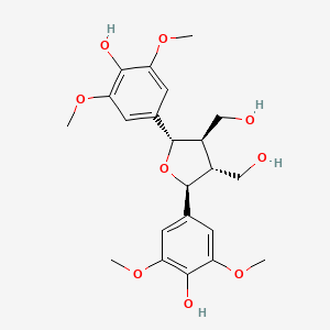 molecular formula C22H28O9 B1252470 华中二辛 