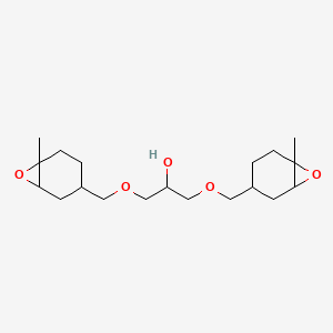 1,3-Bis[(6-methyl-7-oxabicyclo[4.1.0]heptan-3-yl)methoxy]propan-2-ol