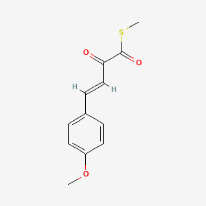 (E)-S-Methyl 4-(4-methoxyphenyl)-2-oxobut-3-enethioate