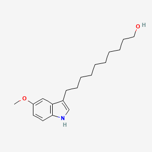 1H-Indole-3-decanol, 5-methoxy-