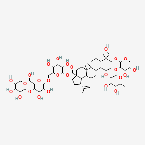 molecular formula C59H96O26 B1252510 脉金苷 B4 