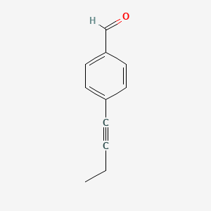 4-(But-1-yn-1-yl)benzaldehyde