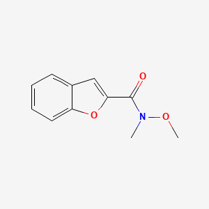 N-Methoxy-N-methyl-1-benzofuran-2-carboxamide