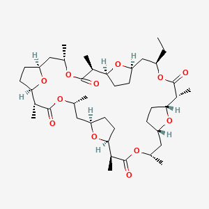 molecular formula C41H66O12 B1252519 Monactin 