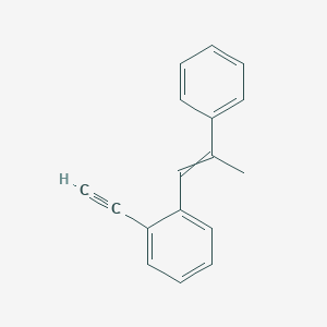 1-Ethynyl-2-(2-phenylprop-1-en-1-yl)benzene