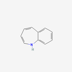 molecular formula C10H9N B1252537 1-Benzazepine 