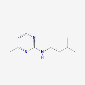 4-Methyl-N-(3-methylbutyl)pyrimidin-2-amine