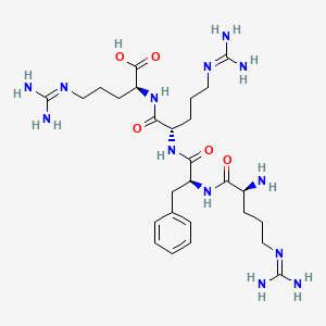 N~5~-(Diaminomethylidene)-L-ornithyl-L-phenylalanyl-N~5~-(diaminomethylidene)-L-ornithyl-N~5~-(diaminomethylidene)-L-ornithine