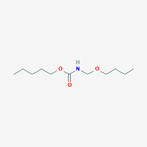 molecular formula C11H23NO3 B12525398 Pentyl (butoxymethyl)carbamate CAS No. 782505-03-7