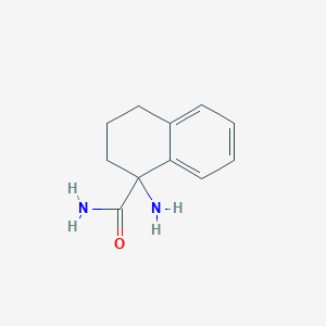 1-Amino-1,2,3,4-tetrahydronaphthalene-1-carboxamide