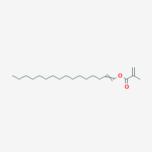 molecular formula C20H36O2 B12525456 hexadec-1-enyl 2-methylprop-2-enoate CAS No. 671787-07-8