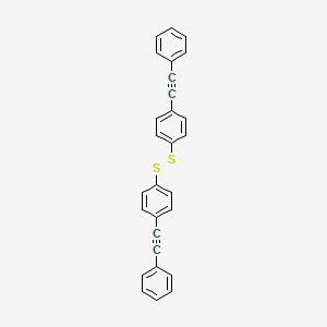 1,1'-{Disulfanediylbis[(4,1-phenylene)ethyne-2,1-diyl]}dibenzene