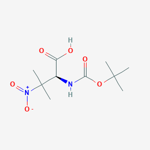 N-(tert-Butoxycarbonyl)-3-nitro-L-valine