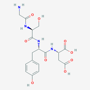 L-Aspartic acid, glycyl-L-seryl-L-tyrosyl-