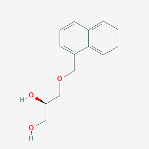 (2R)-3-[(Naphthalen-1-yl)methoxy]propane-1,2-diol