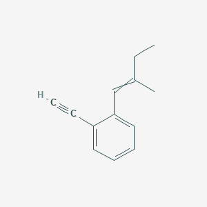 1-Ethynyl-2-(2-methylbut-1-en-1-yl)benzene