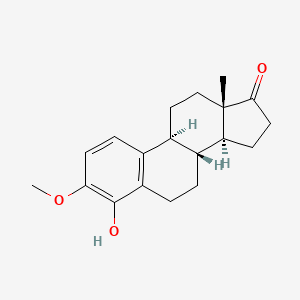 molecular formula C19H24O3 B1252554 4-Hydroxy-3-methoxy-1,3,5(10)-estratrien-17-one CAS No. 5976-62-5