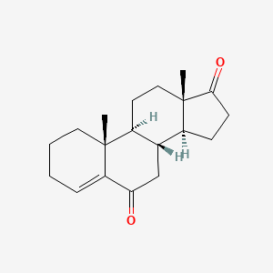 molecular formula C19H26O2 B1252557 Androst-4-ene-6,17-dione 