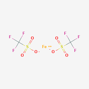 molecular formula C2F6FeO6S2 B1252563 三氟甲磺酸铁(II) CAS No. 59163-91-6