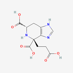 molecular formula C11H13N3O6 B1252569 Mikimopine 