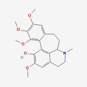molecular formula C22H27NO5 B1252580 Kreysigine 