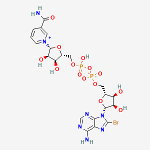 molecular formula C21H26BrN7O14P2 B1252587 NBrAD CAS No. 52977-37-4