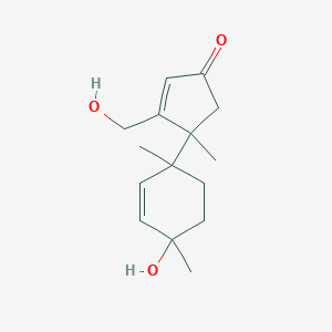molecular formula C15H22O3 B1252588 FS4 toxin 