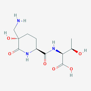 molecular formula C11H19N3O6 B1252590 异菊黄素 